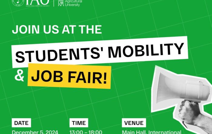 Students’ Mobility and Job Vacancis Fair