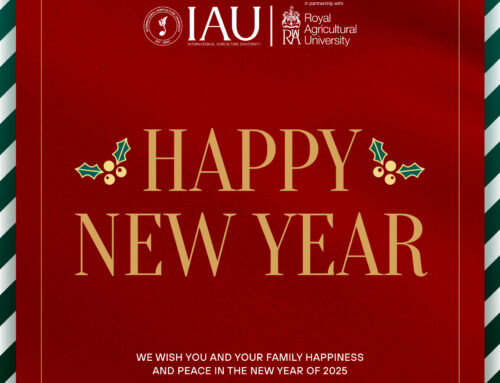 New year’s greetings from the International agriculture university