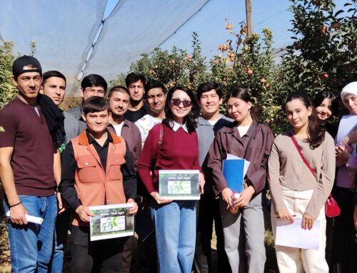 🌱 IAU students conducted a practical study tour at Green Tech Agro Garden
