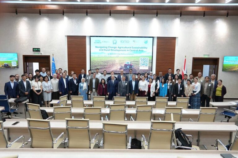 π IAU at the International Conference on Sustainable Agriculture in Central Asia!
